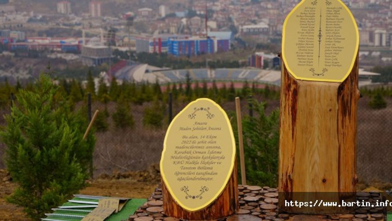 Komşuda 42 Şehit Madenci İçin Fidan Dikildi