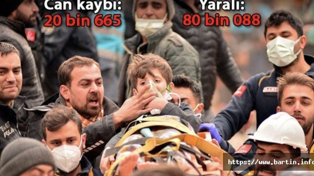 100 Yılın Felaketinde Kayıp sayısı 20 Bin'i Aştı