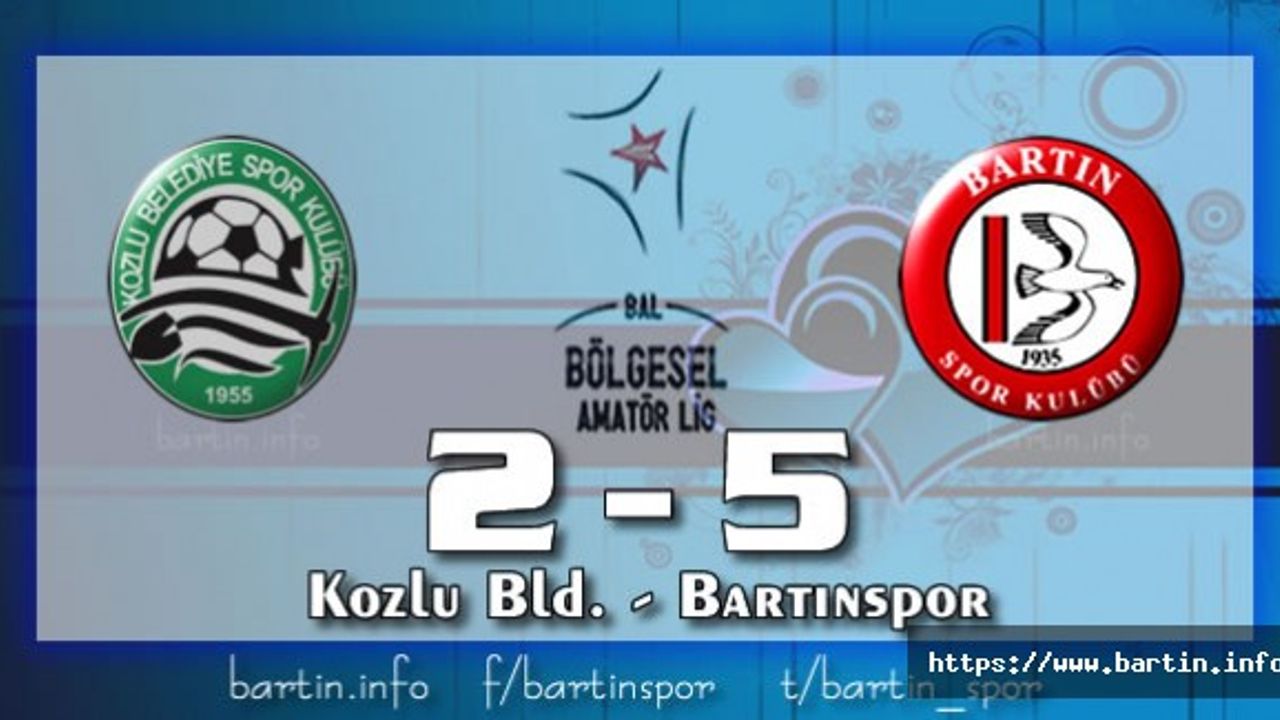 Bartınspor'dan 5 Gollü Zirve Takibi