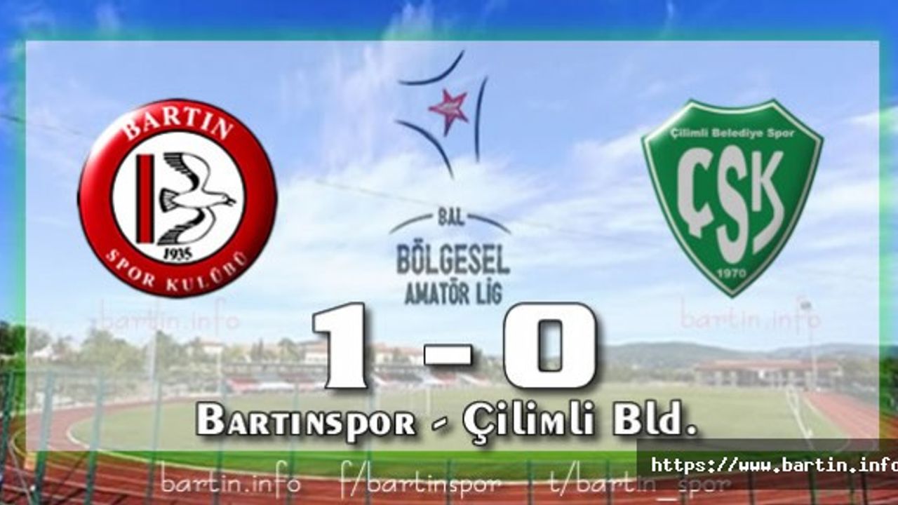 Lider Bartınspor Hata Yapmadı: 1-0