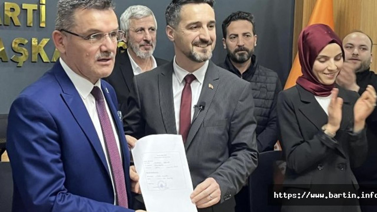 Mustafa Bozkurt AK Parti’den Aday Adayı Oldu