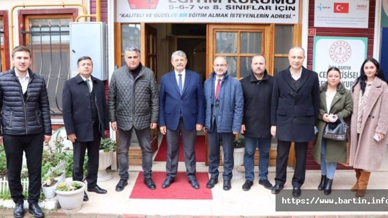 Akın ve Hangişi Eğitim Kurumlarını Ziyaret Etti