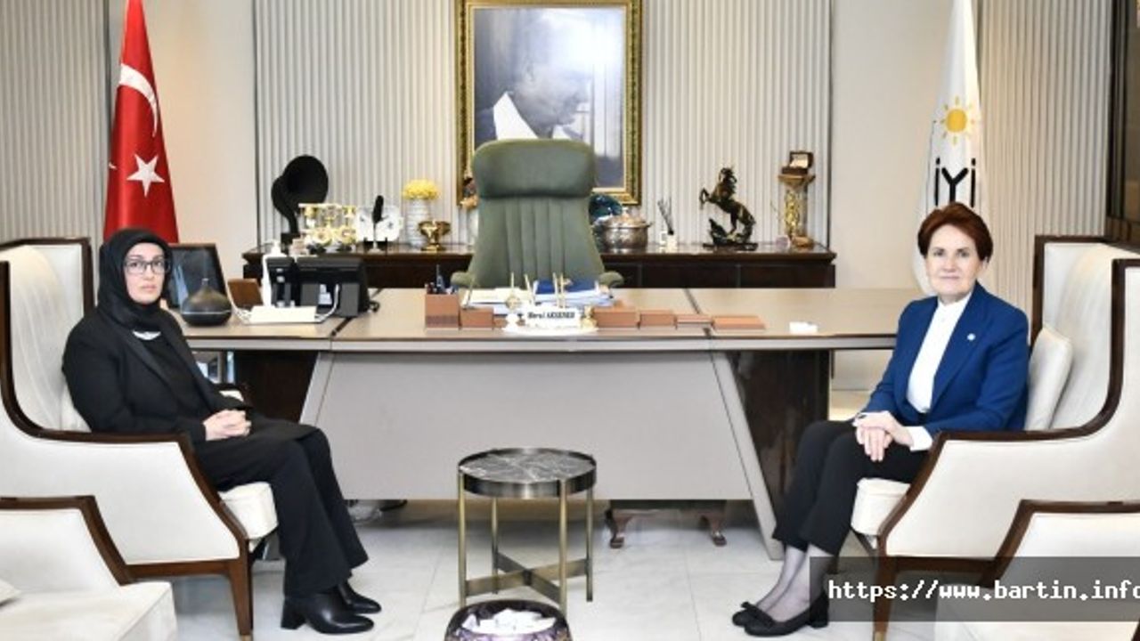 Akşener Sinan Ateş'in eşi ile görüştü