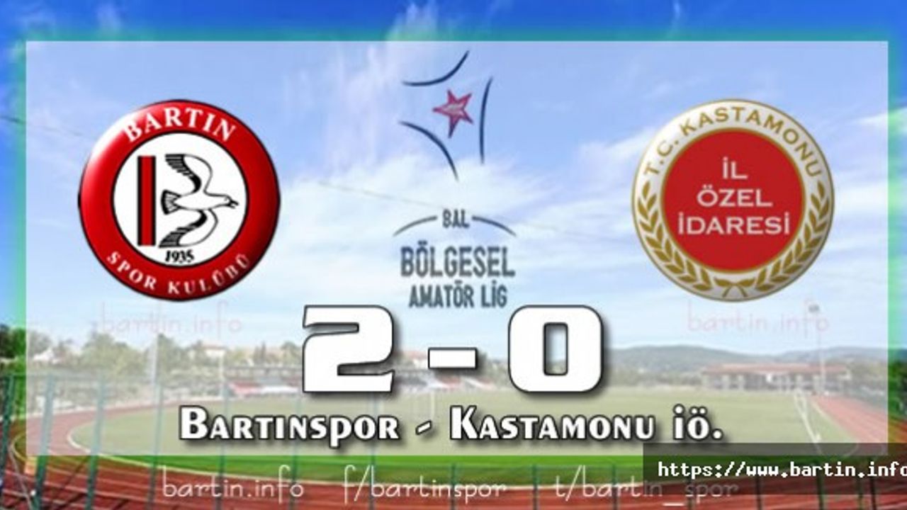 Bartınspor'da Umutlar Tekrar Yeşerdi: 2-0