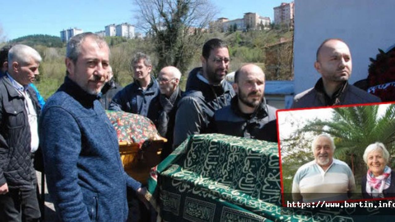 Yangında Ölen Yaşlı Çift Toprağa Verildi
