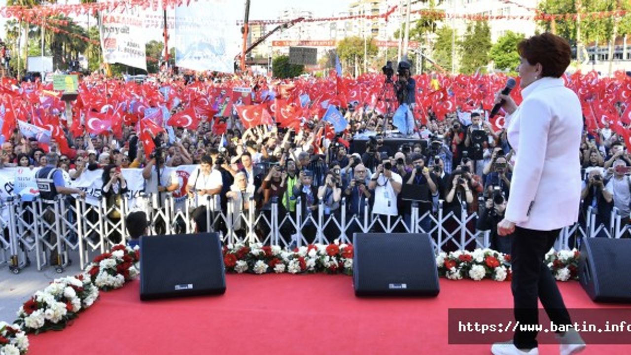 Akşener: 14 Mayıs Akşamı Bu İşi Bitirelim