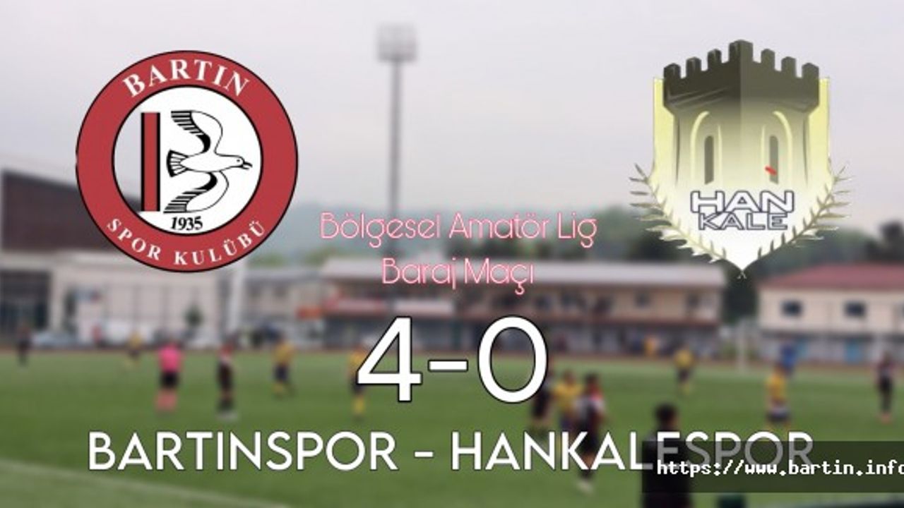 Bartınspor Hata Yapmadı: 4-0
