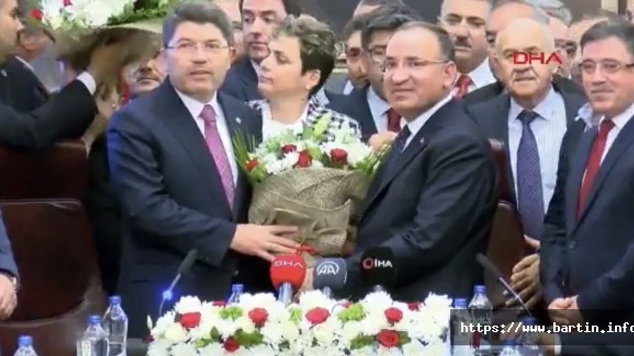 Adalet Bakanı Yılmaz Tunç, Görevi Devraldı