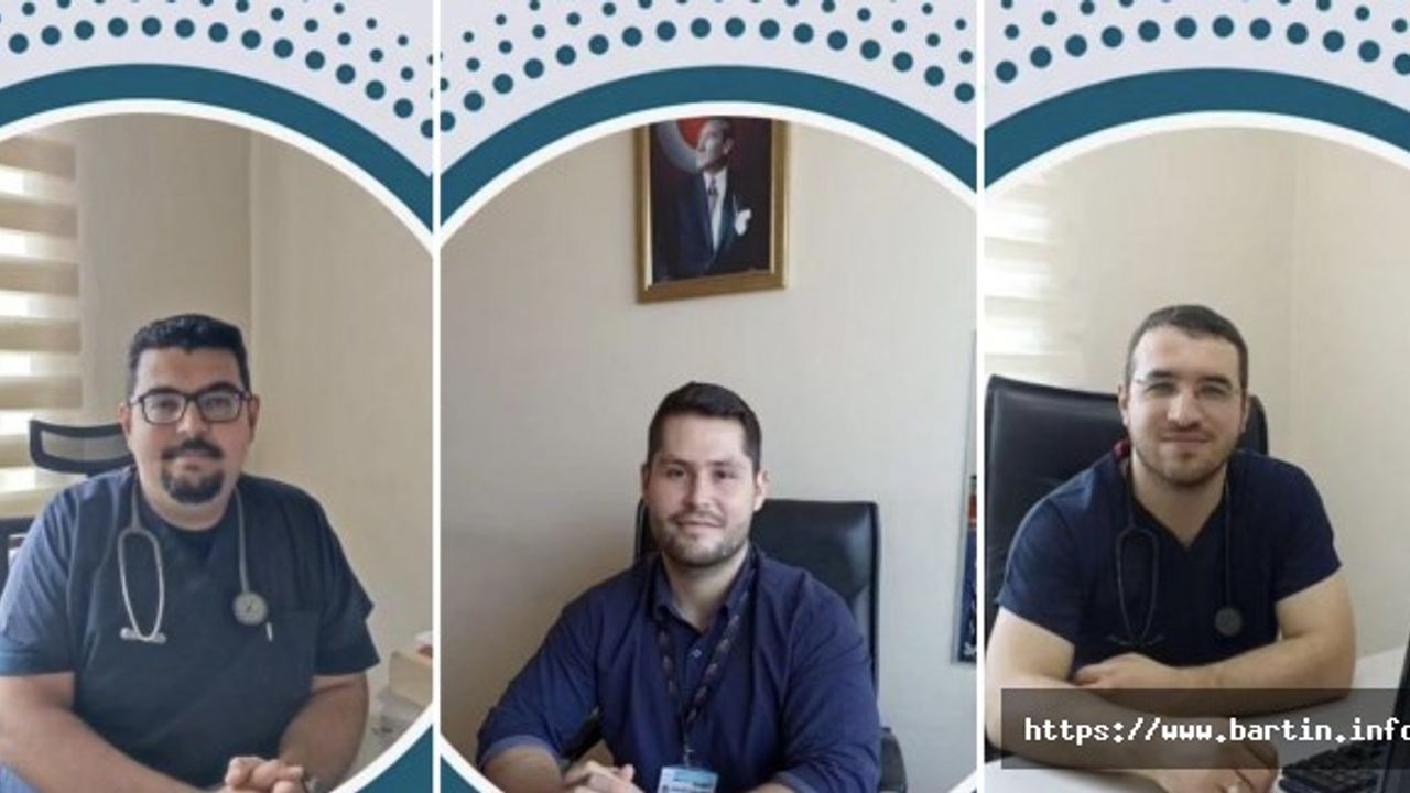 Bartın’da 3 Yeni Doktor Göreve Başladı