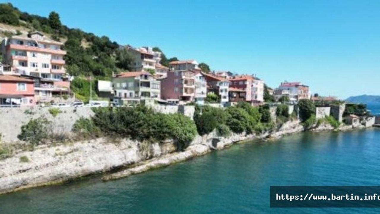 Amasra Kalesinin Surları Ortaya Çıktı