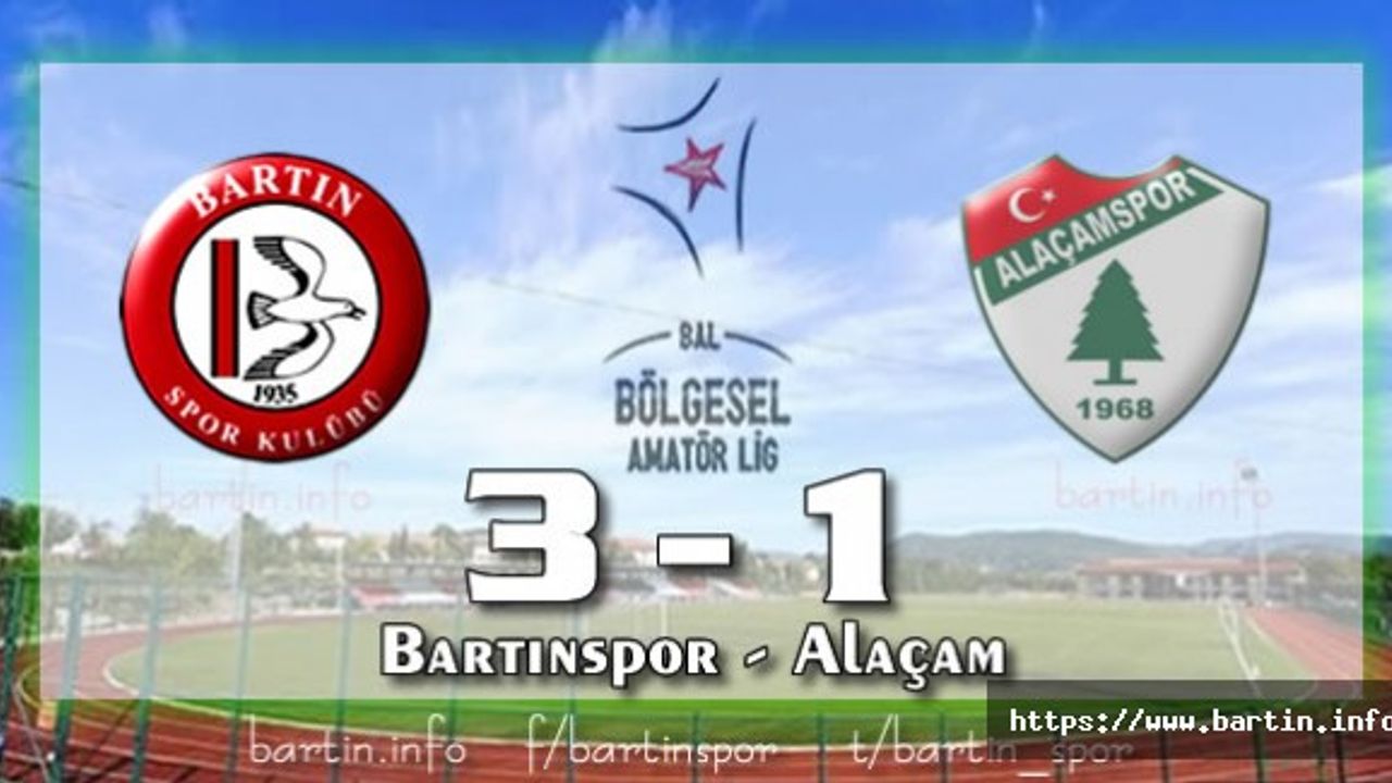 Bartınspor'dan Bir İlk: 3-1