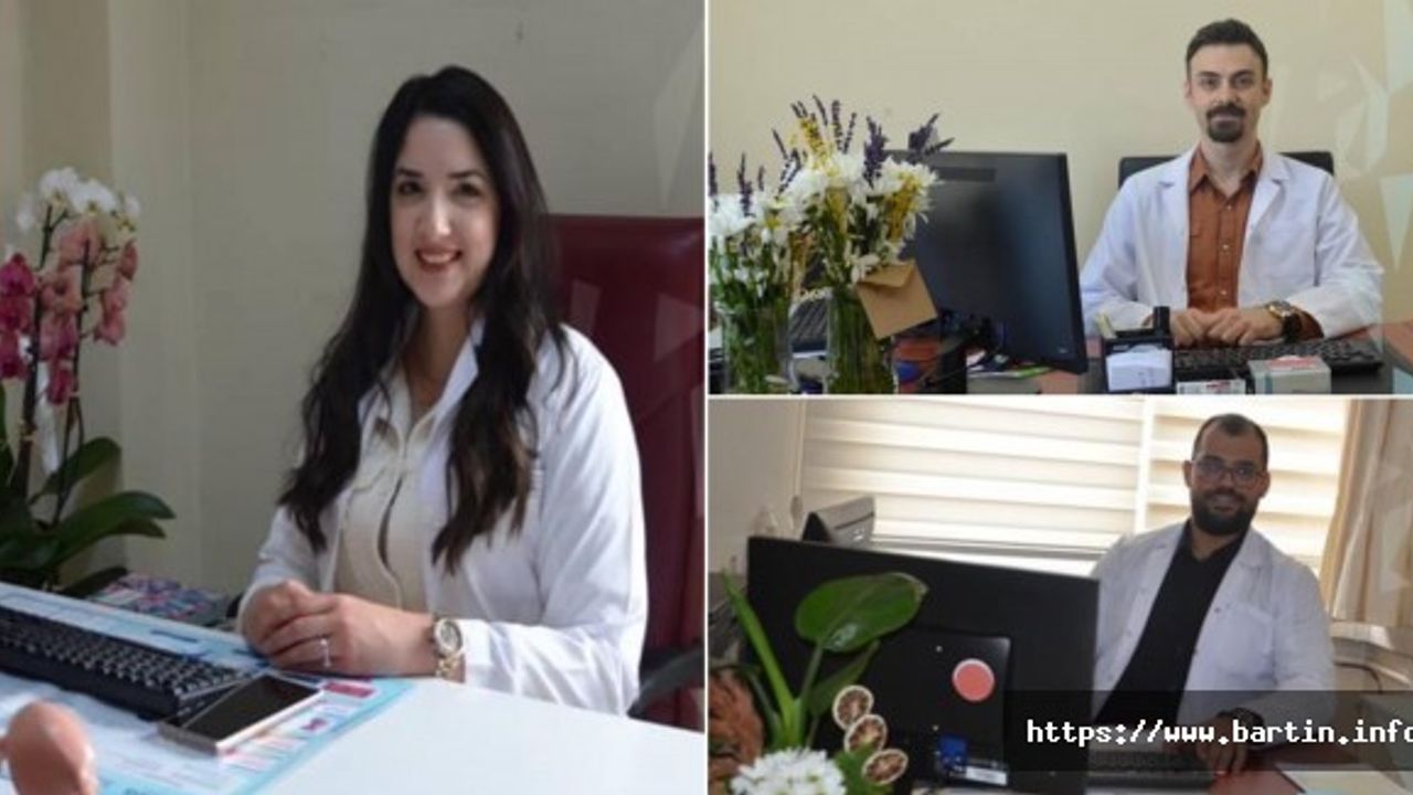 Bartın'da 3 Yeni Doktor Göreve Başladı