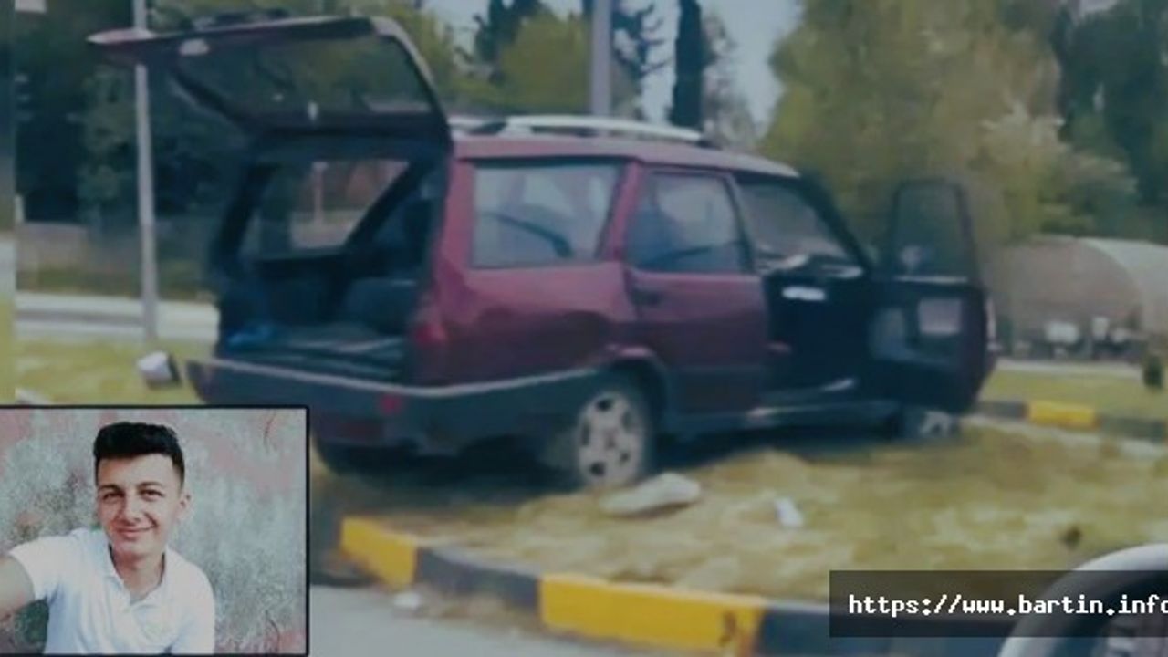 Genç Samet İşe Giderken Kazada Öldü