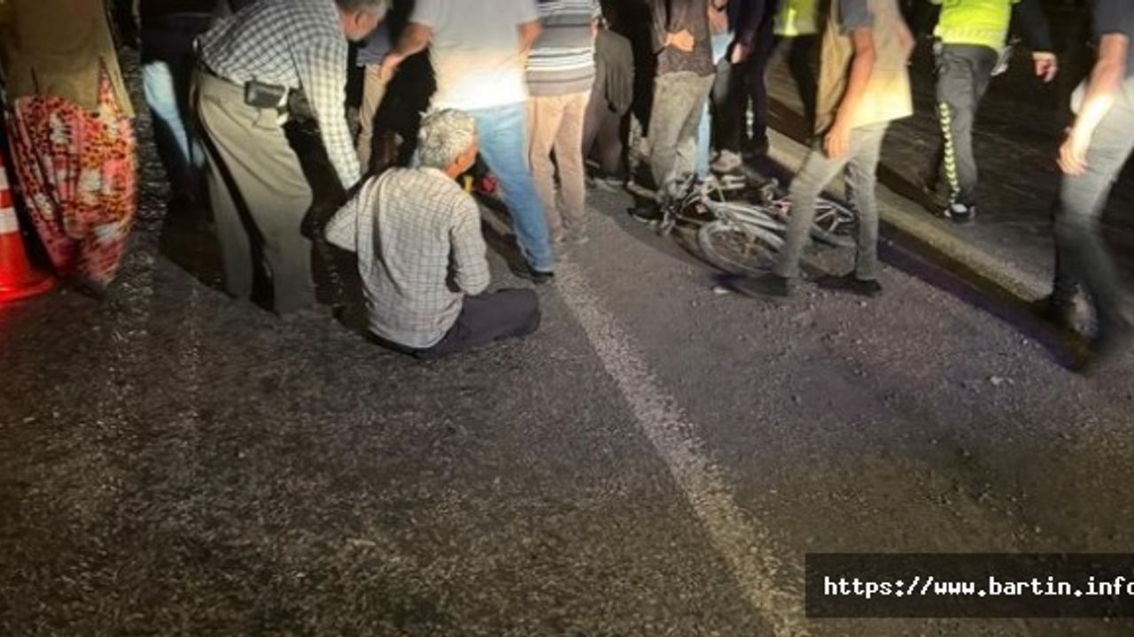 Otomobilin Çarptığı Bisikletli Çocuk Yaşam Mücadelesi Veriyor