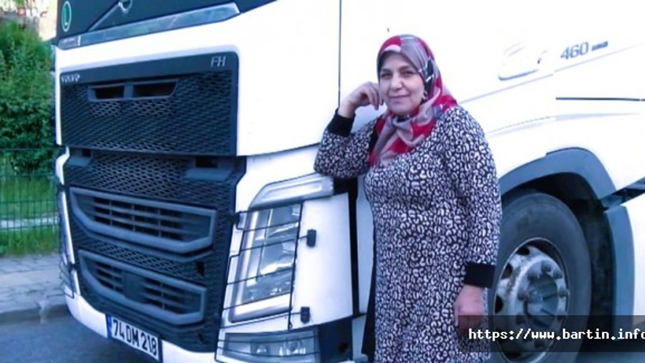 55 Yaşındaki Necla TIR Şoförü Oldu, Tek İsteği...