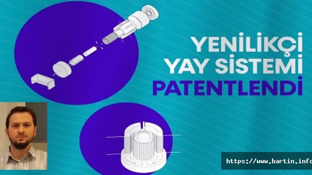 Sanayi alanında çığır açacak yay sistemine patent