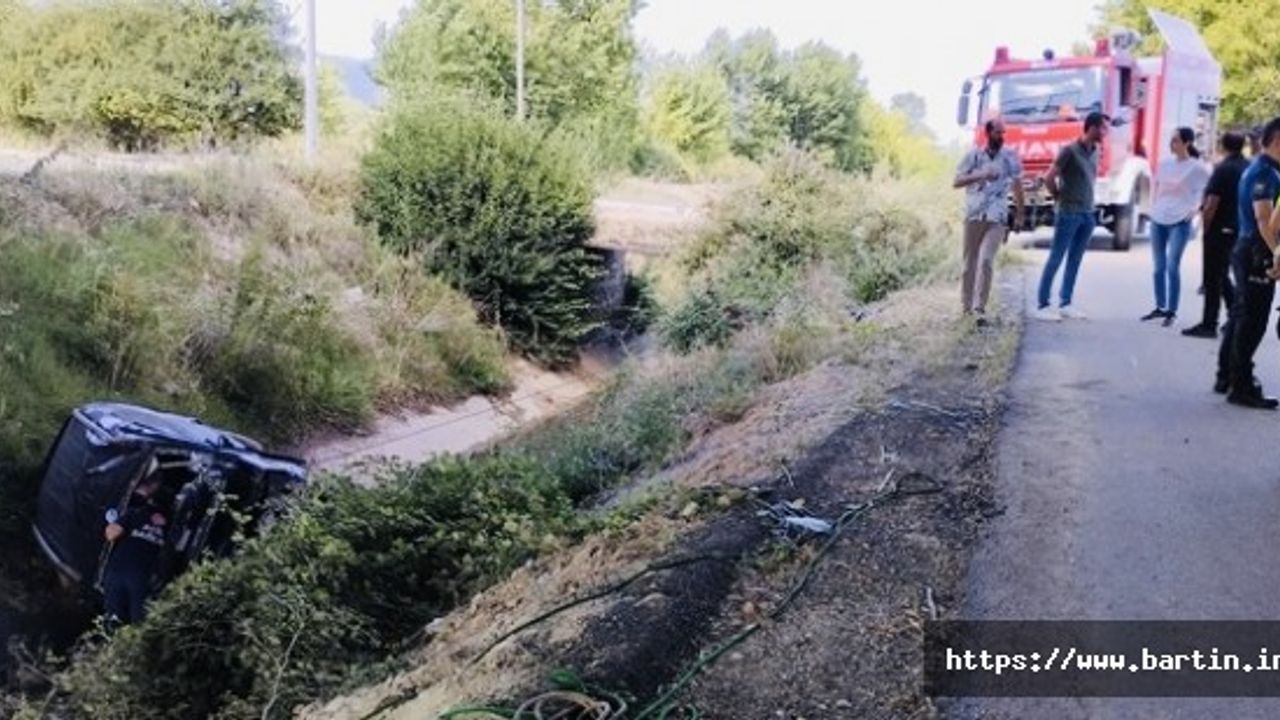 Polis Memuru Kaza Yaptı, Babası Kurtarılamadı