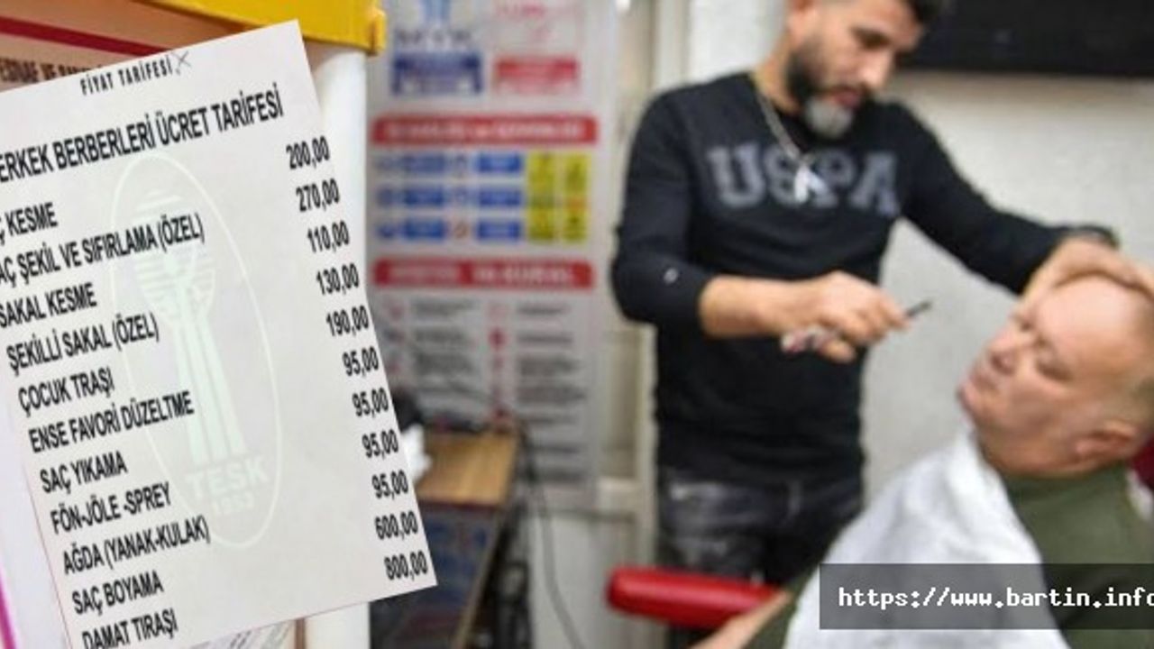 Bartın'da Tıraşa Zam Geldi, Ortalık Karıştı