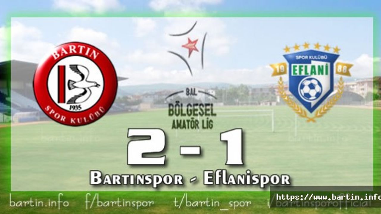 Bartınspor Sezona Galibiyetle Başladı: 2-1