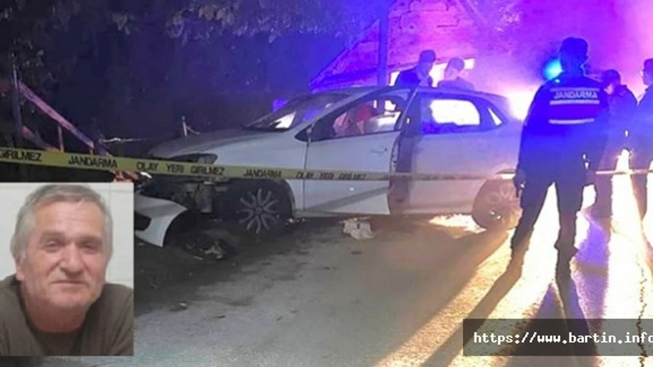 Evin duvarına çarpan otomobilde 1 ölü, 2 yaralı
