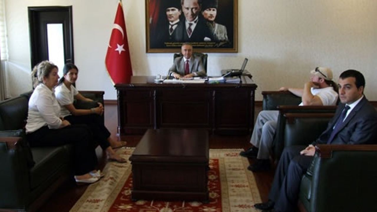 Alman Milletvekili Güler ve Eski Vali Güngör'den ziyaret