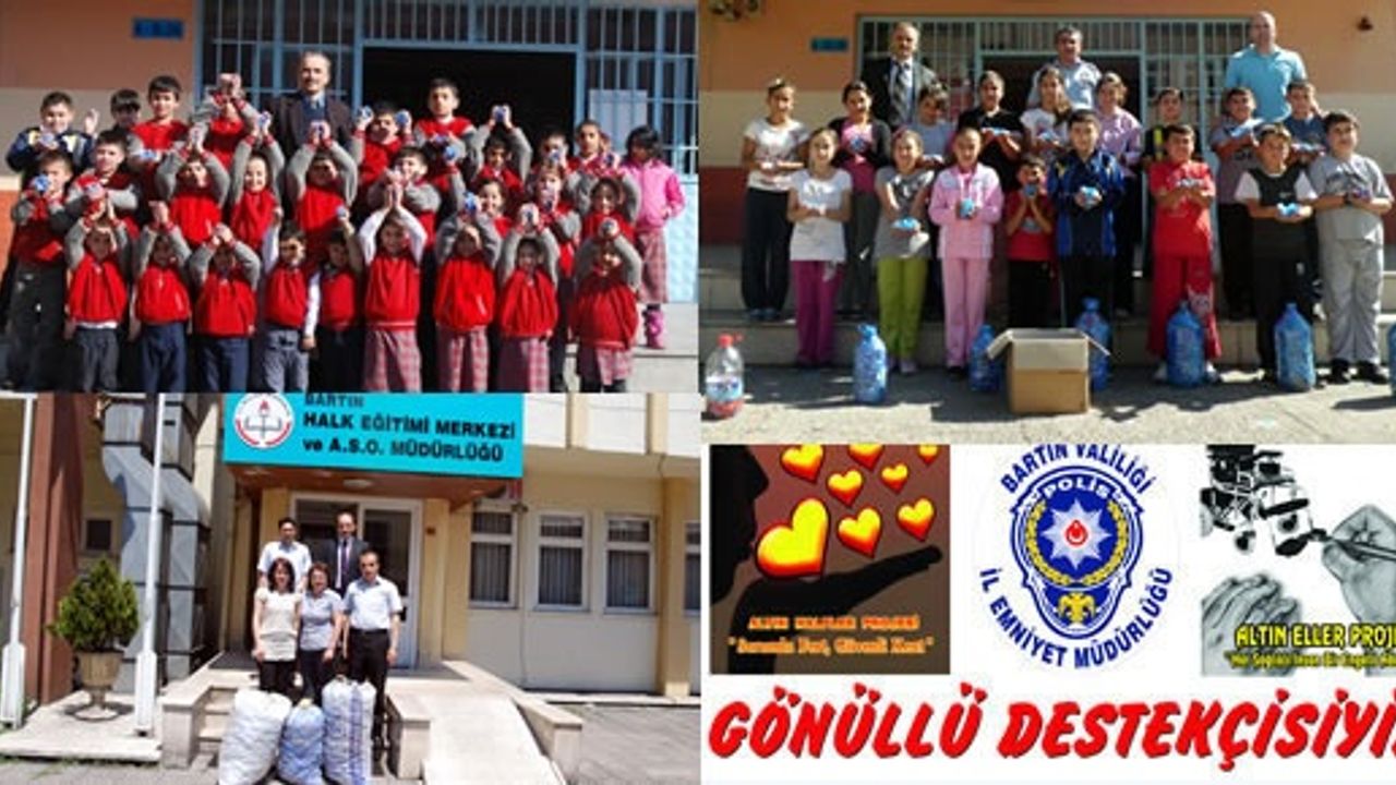 Halk Eğitim'den 10 000, ŞÜ Aydın Aydoğmuş Okulu'ndan 5 000 kapak