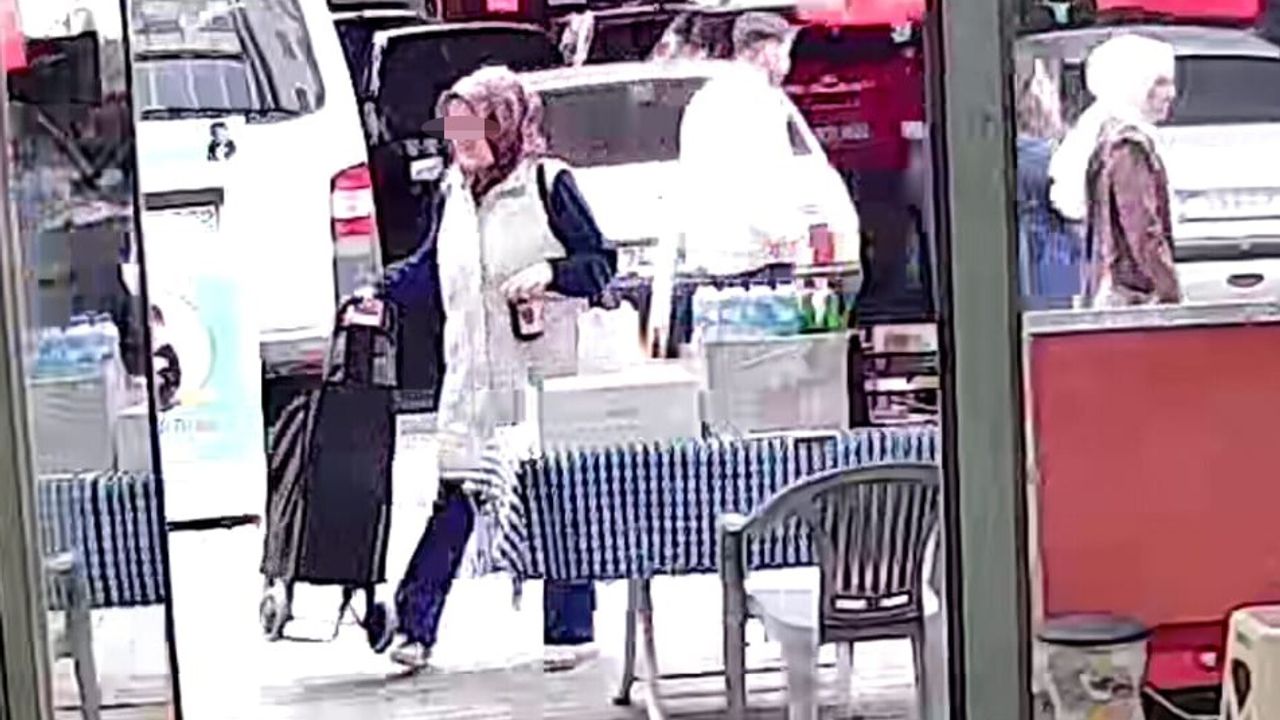 Bal ve çaydanlık seti çalan zanlı yakalandı