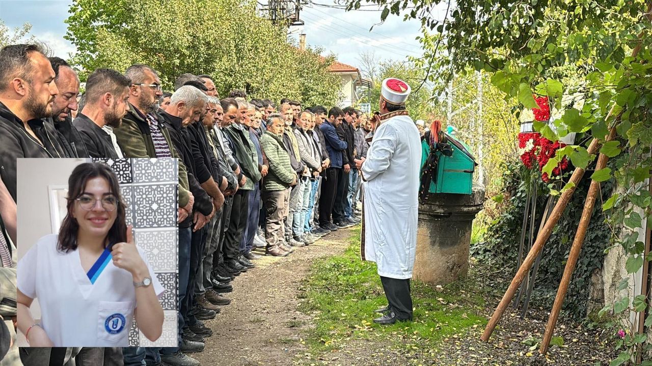 Alkollü sürücünün çarptığı Edanur göz yaşlarıyla uğurlandı