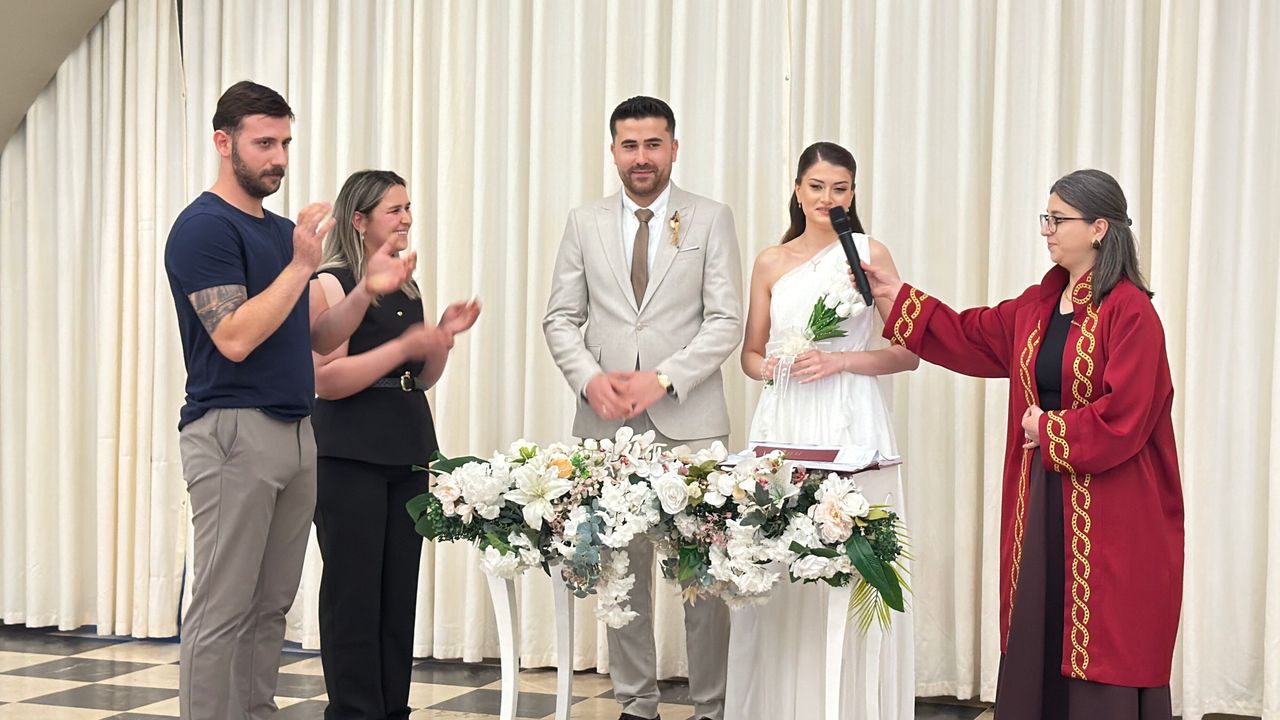 Bartın'da nikah salonlarında 06.06.2026 yoğunluğu