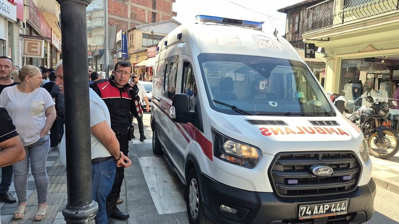 Bartın’ın En İşlek Caddesinde Esrarengiz Yaralanma