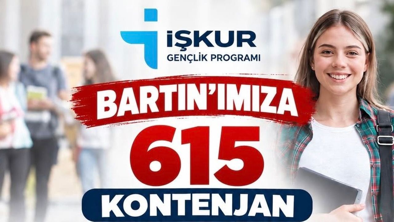Bartın’da 615 Gence İş İmkanı