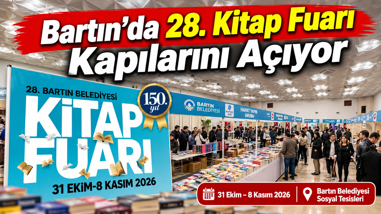 Bartın’da 28. Kitap Fuarı Kapılarını Açıyor