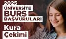 Üniversiteli Öğrencilerin Burs Kuraları Çekiliyor