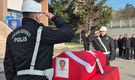 Polis memuru Kazım Kızıl dualarla son yolculuğuna uğurlandı