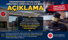 Komuşdaki Garip Olayla İlgili Üniversiteden Açıklama