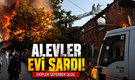 Kozcağız'da ev alevlere teslim oldu, faciadan dönüldü