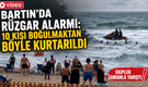 Bartın’da alarm: 10 kişi boğulmaktan böyle kurtarıldı