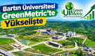 Bartın Üniversitesi GreenMetric’te Yükselişte