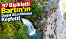 97 Bisikletli Bartın’ın Doğal Güzelliklerini Keşfetti