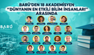 Bartın'dan 18 Akademisyen Dünyanın En Etkilileri Arasında