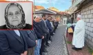 Yıkılan binanın enkazında can veren kadın toprağa verildi