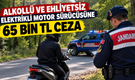 Bartın’da Alkollü ve Ehliyetsiz Sürücüye 65 Bin TL Ceza