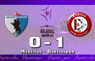 Bartınspor'dan 74.Dakikada Gelen Zafer: 0-1