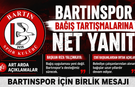 Bartınspor Bağışı Polemiğinde Ortak Bildiri