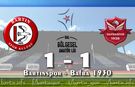 Bartınspor'a Hayat Veren 1 Puan Uzatmalarda Geldi: 1-1