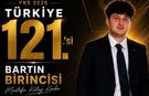 Bartınlı Mustafa Kutay'dan YKS'de Türkiye Derecesi
