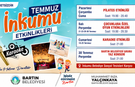 İnkum'da Temmuz Akşamları Ücretsiz Etkinliklerle Şenlenecek