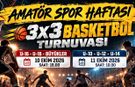 Bartın’da 3x3 Basketbol Heyecanı Başlıyor