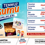 İnkum'da Temmuz Akşamları Ücretsiz Etkinliklerle Şenlenecek