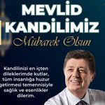 Başkan Yalçınkaya’dan Mevlid Kandili Mesajı